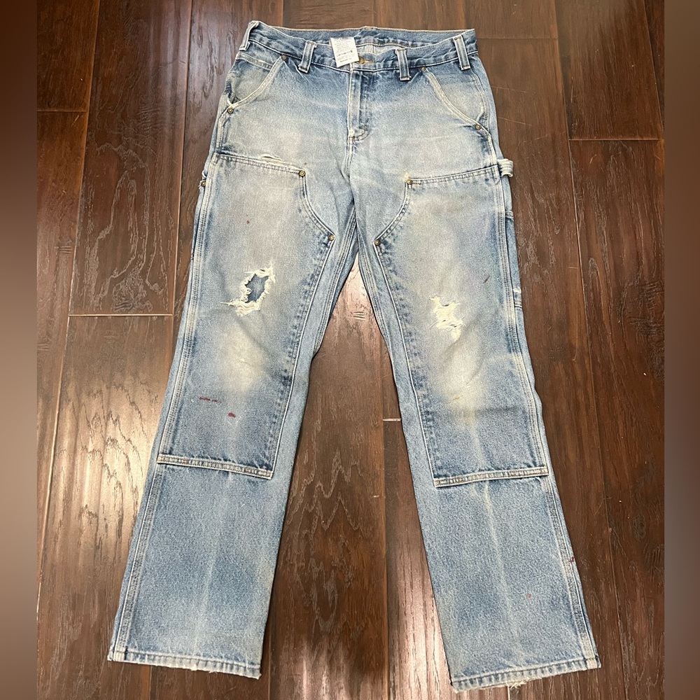 Vintage distressed Carhartt Double knees pants